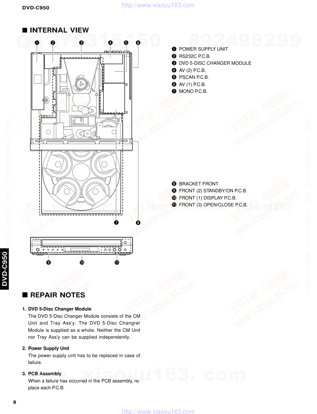 DVD-C950E电路原理图-7 DVD-C950E电路原理图-7