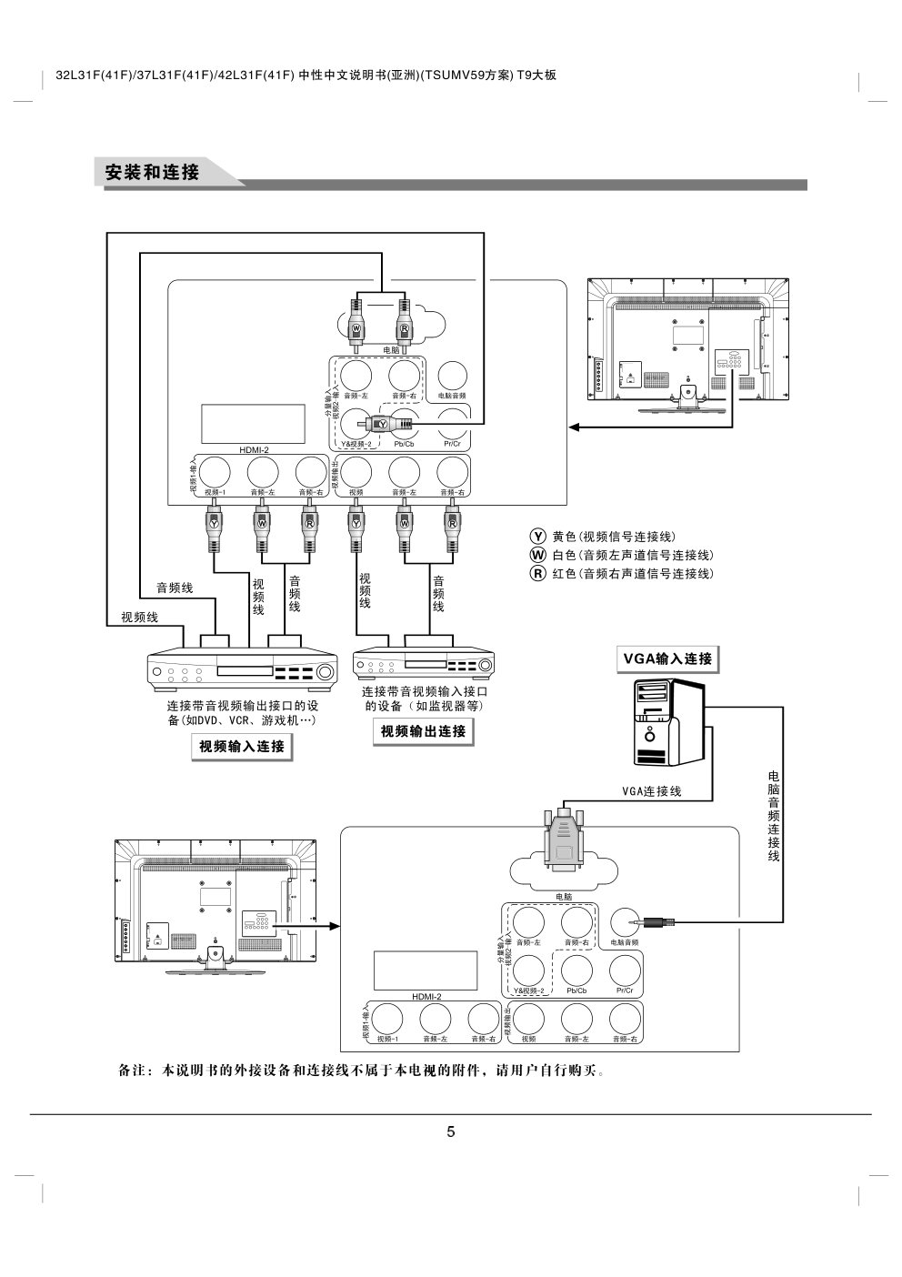 TCL王牌42L31F液晶彩电使用说明书-4 TCL王牌42L31F液晶彩电使用说明书-4
