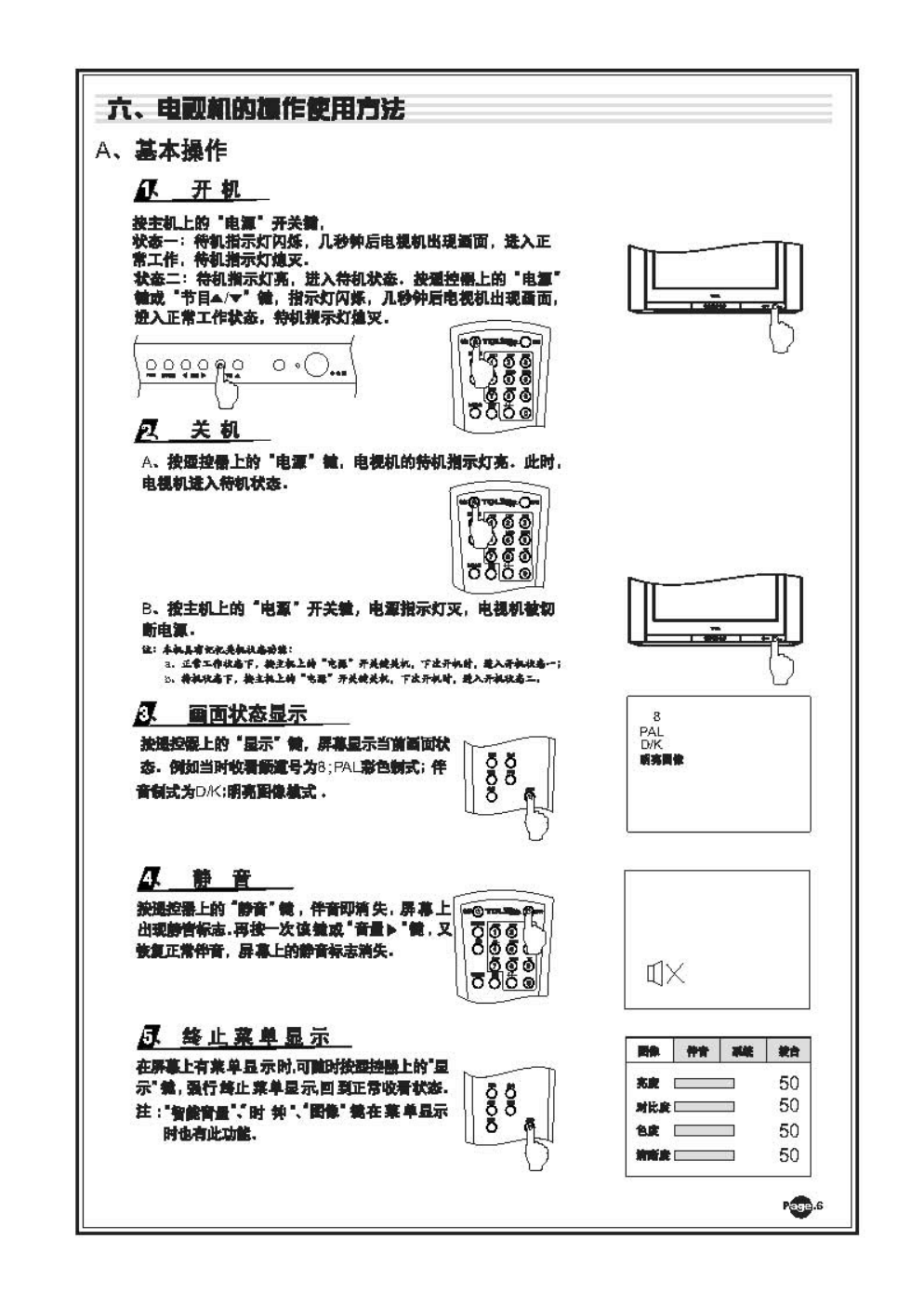TCL王牌AT21211A彩电使用说明书-7
