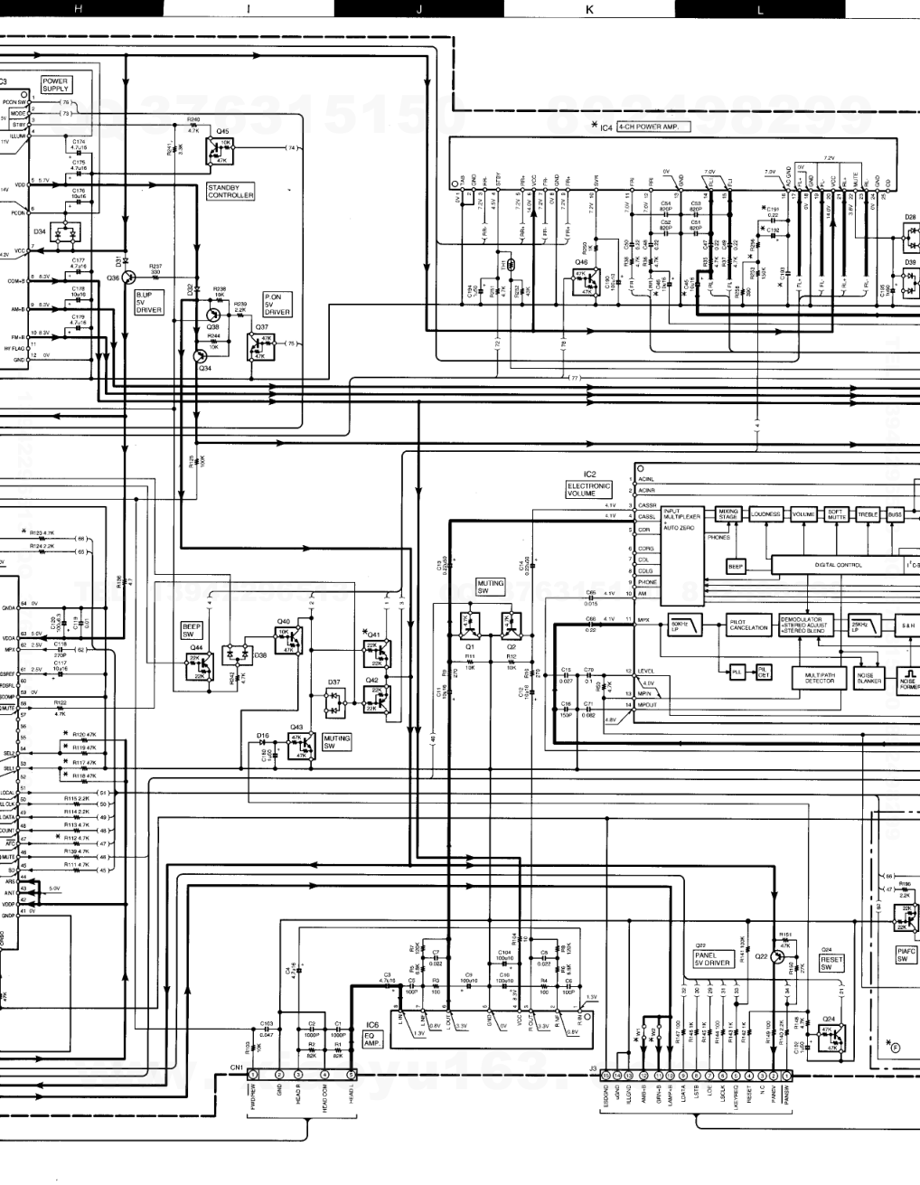 建伍KENWOOD KRC-159RA CD影碟播放机维修手册-8 建伍KENWOOD KRC-159RA CD影碟播放机维修手册-8