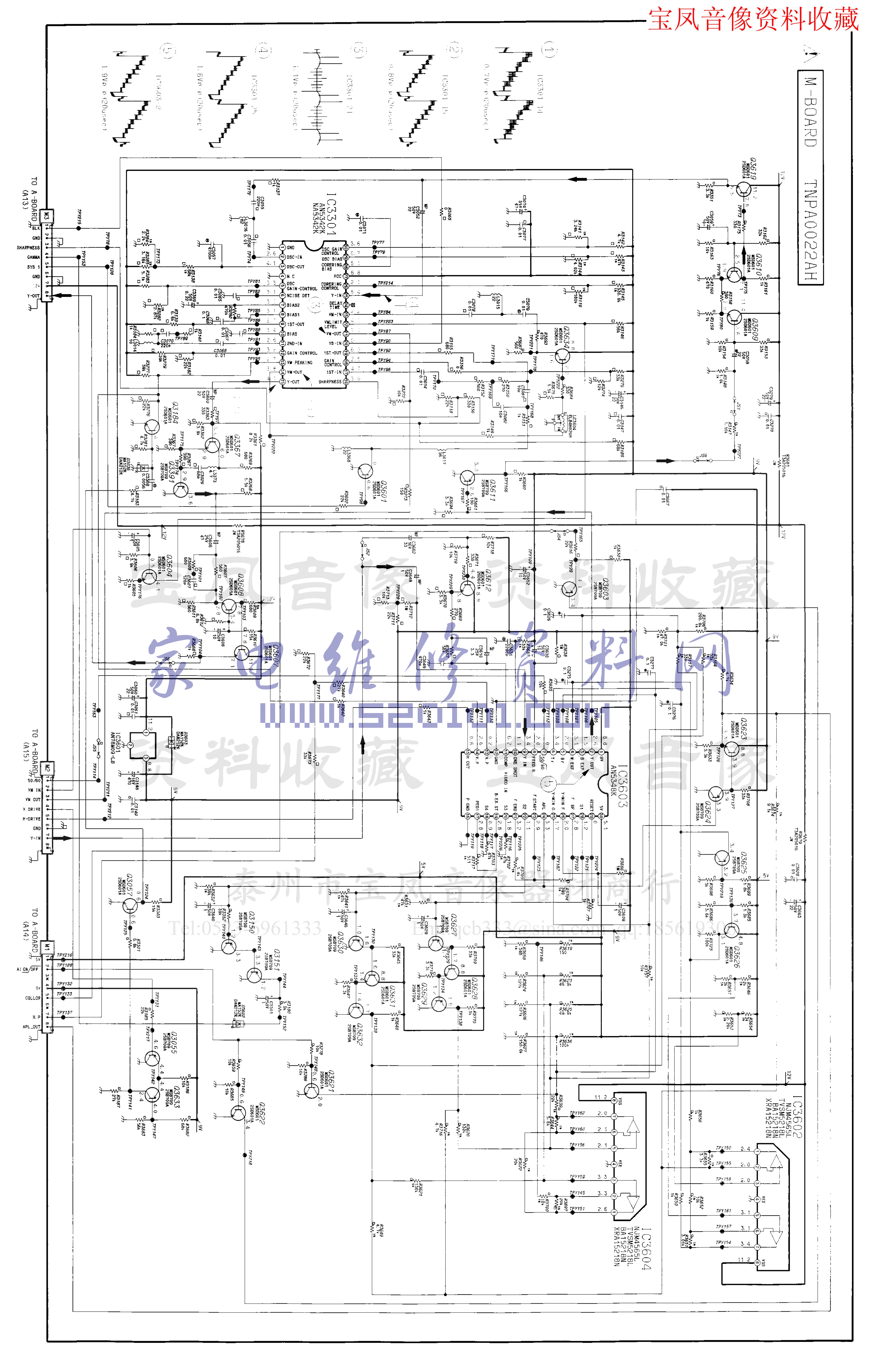 松下TC-29GF80彩电图纸-6 松下TC-29GF80彩电图纸-6
