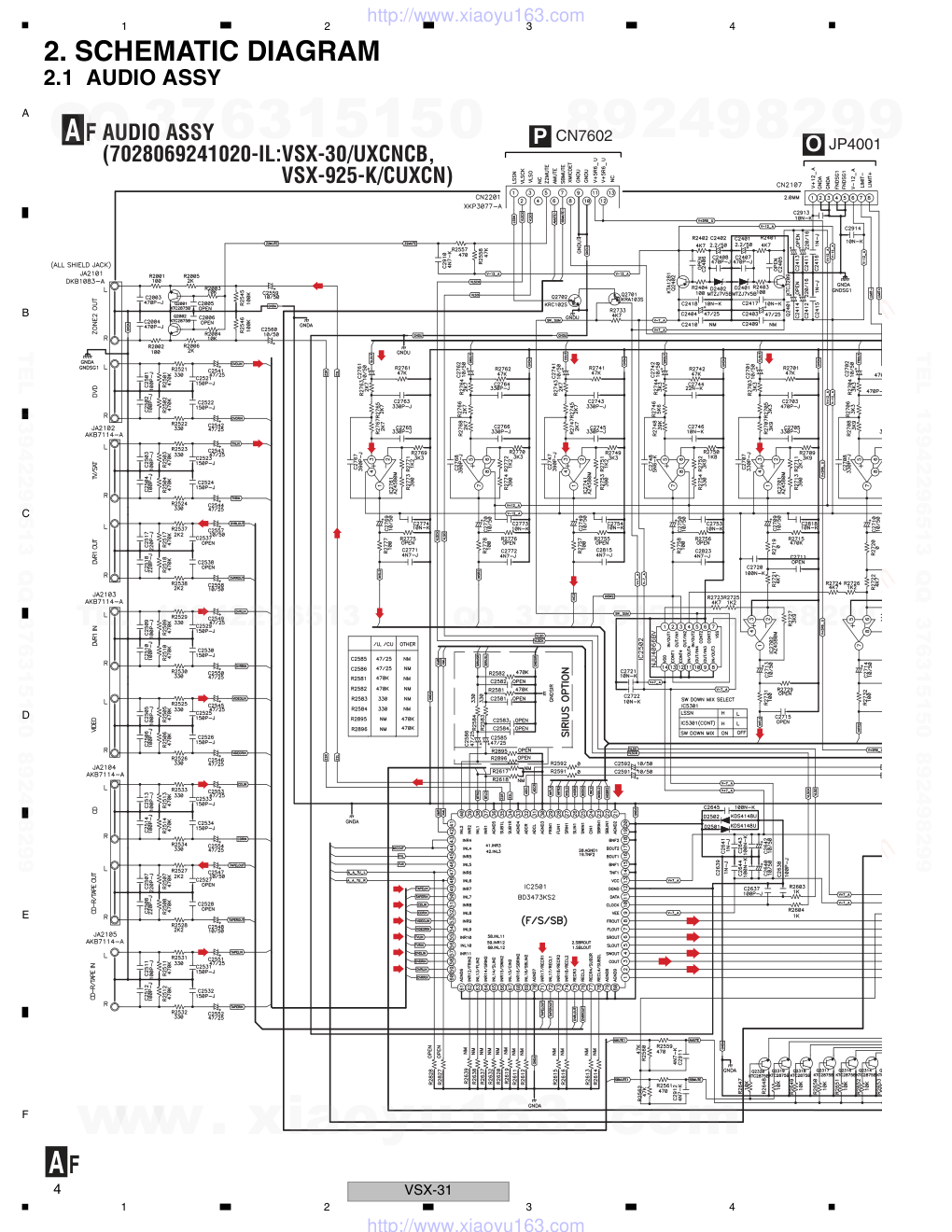 先锋PIONEER VSX-925-K电路图-3 先锋PIONEER VSX-925-K电路图-3