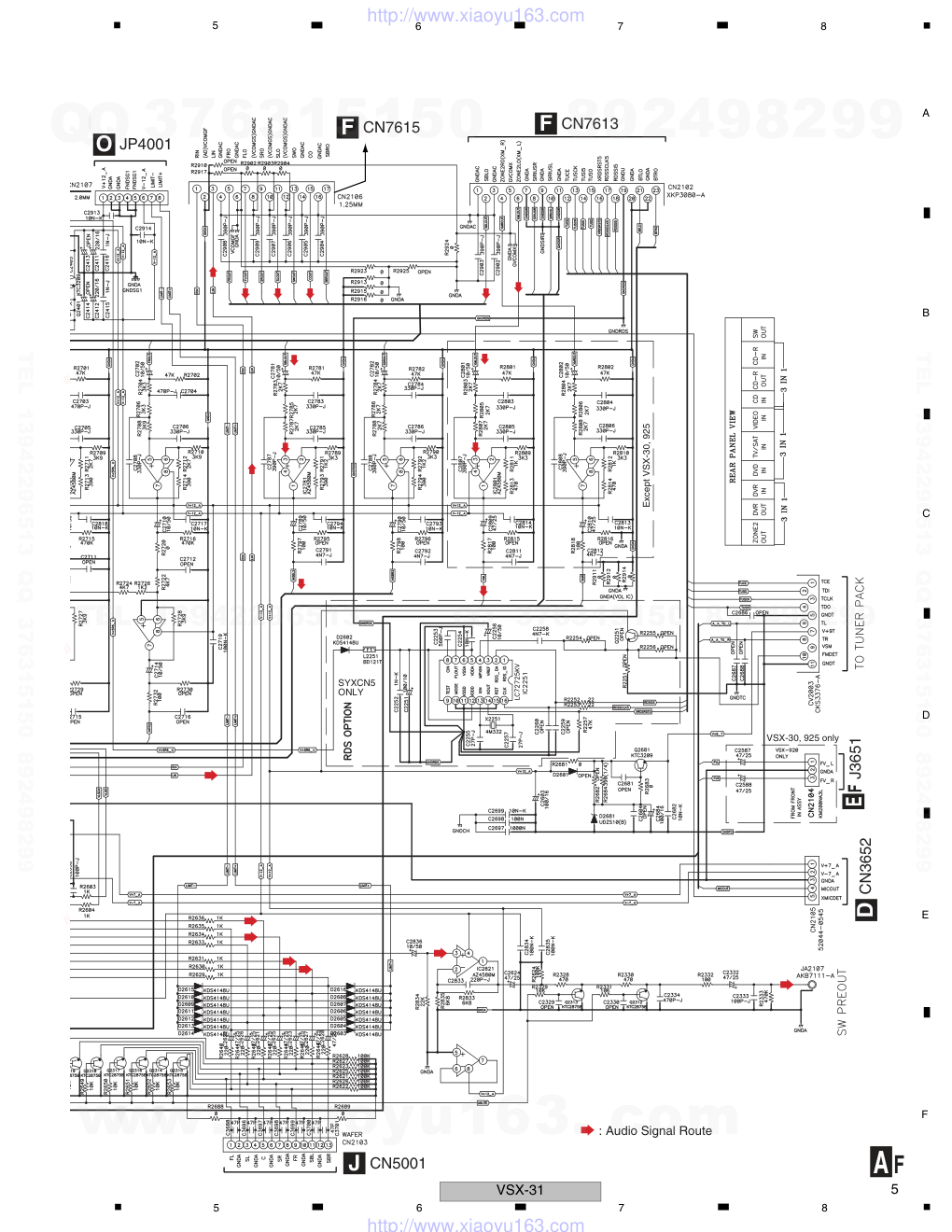 先锋PIONEER VSX-925-K电路图-4 先锋PIONEER VSX-925-K电路图-4