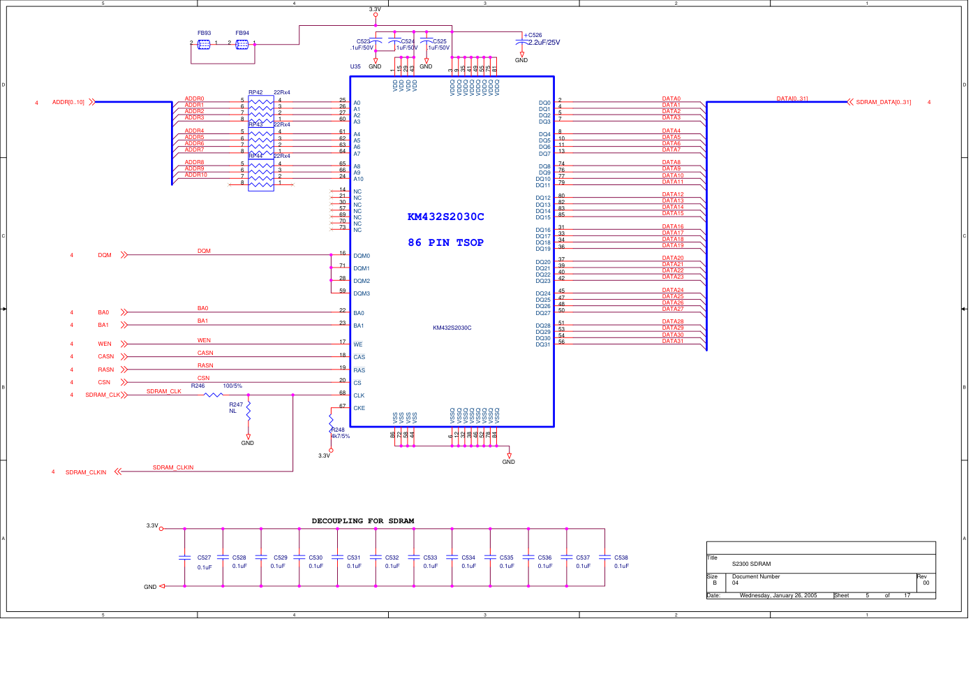 TCL LCD40V8液晶电视电路原理图-4