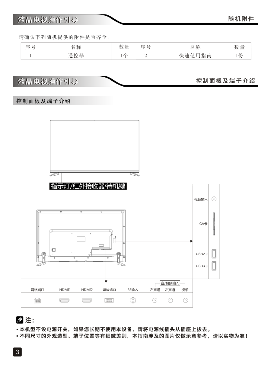 创维55E600G液晶彩电使用说明书-4 创维55E600G液晶彩电使用说明书-4