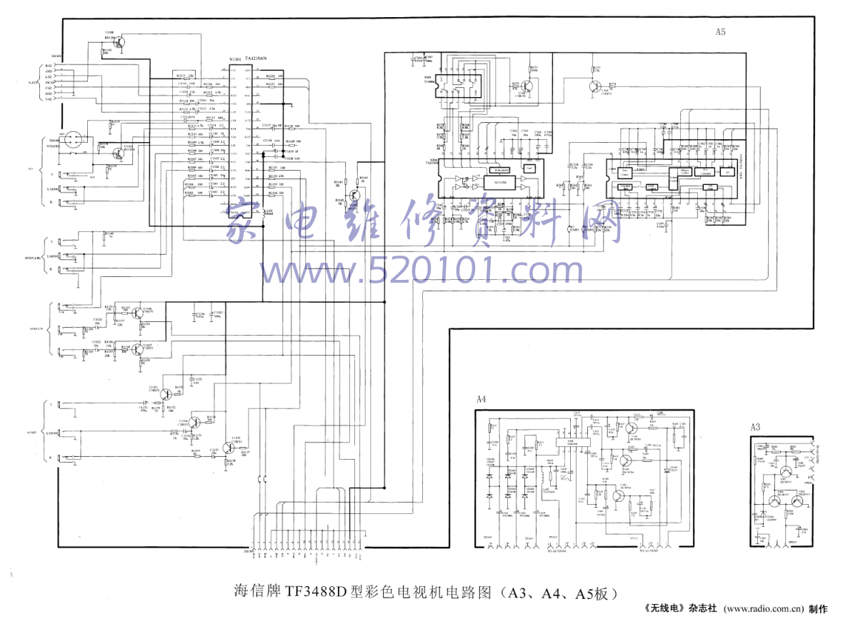 海信TF3488D彩电图纸-0