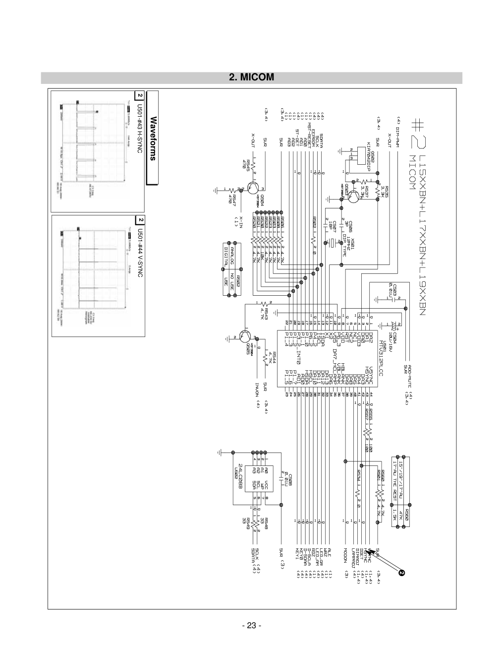 LG L1915S液晶显示器电路原理图-4 LG L1915S液晶显示器电路原理图-4
