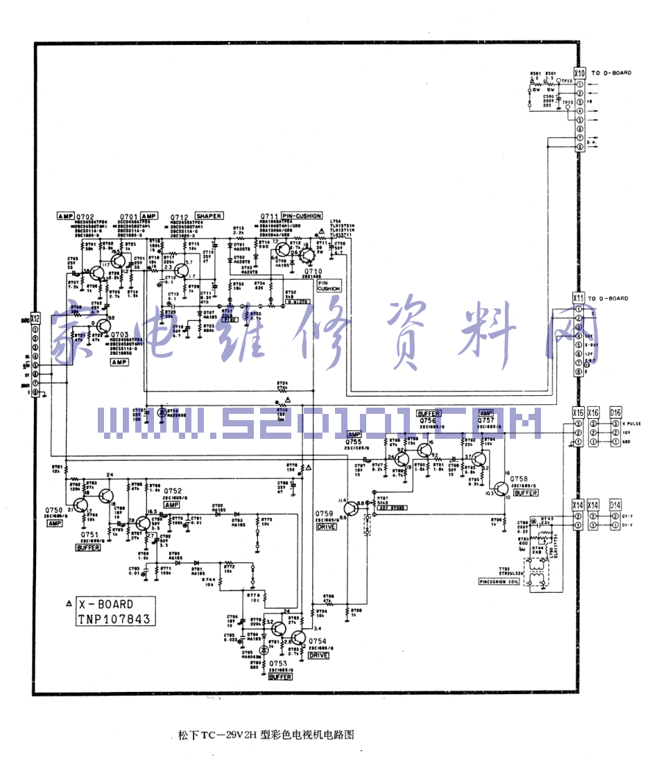松下TC-29V2H彩电图纸-5