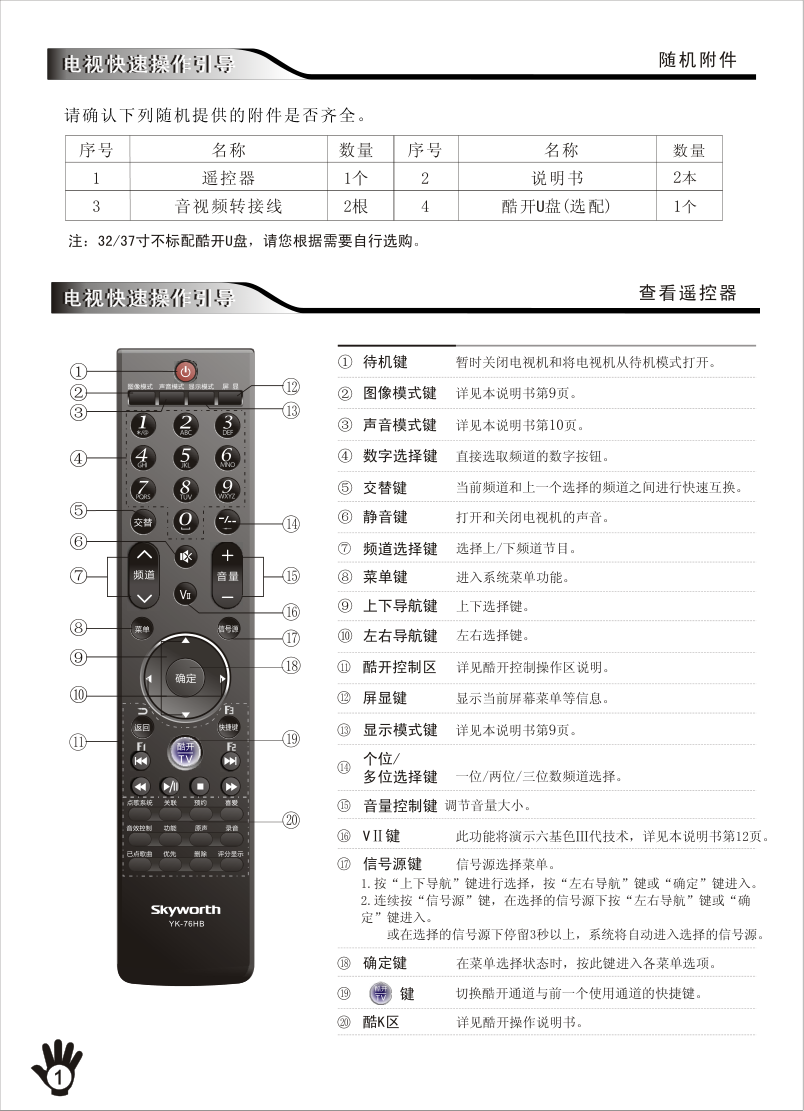 创维46E70RG液晶彩电使用说明书-1 创维46E70RG液晶彩电使用说明书-1