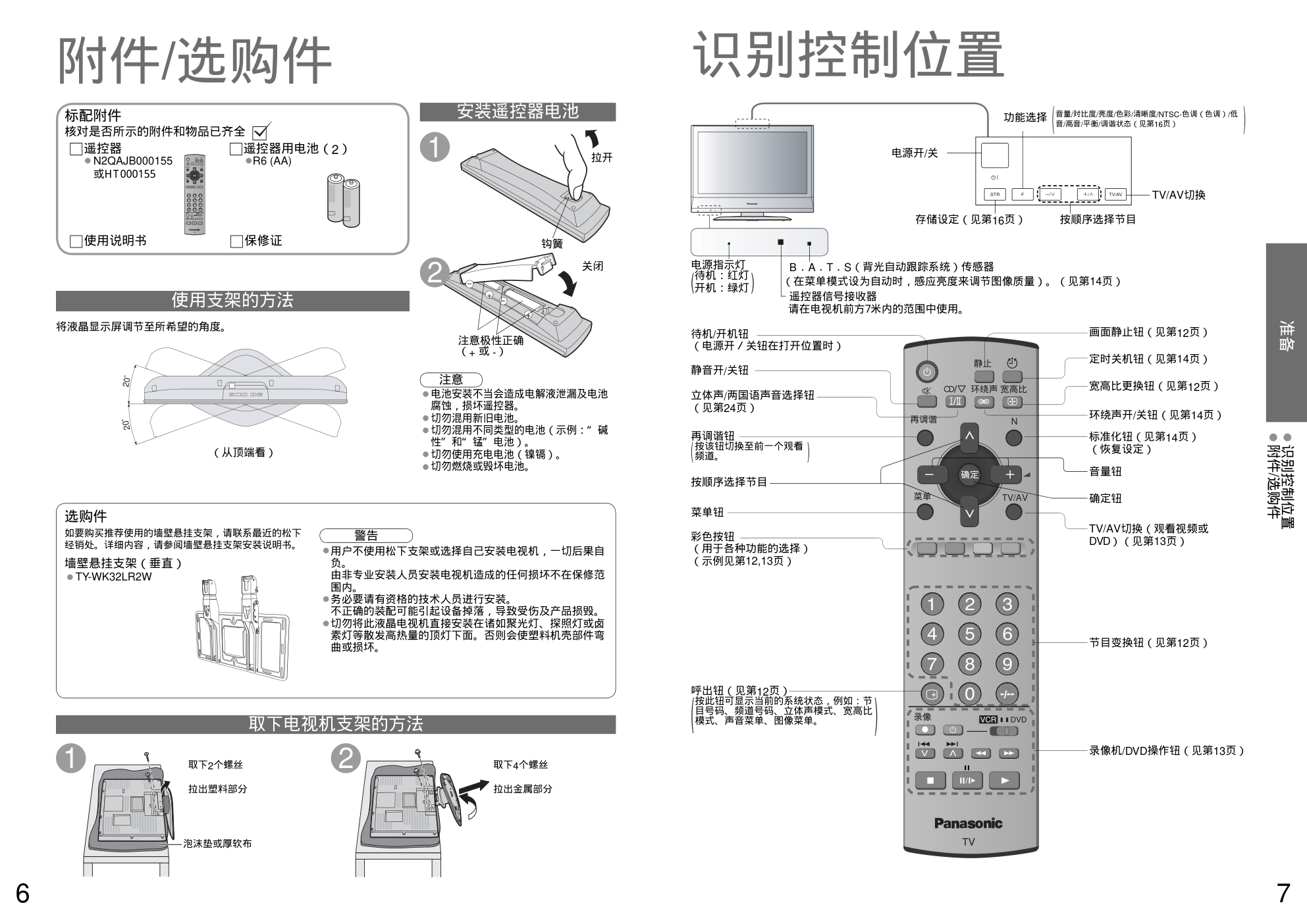 松下TC-26LX60D液晶使用说明书-3