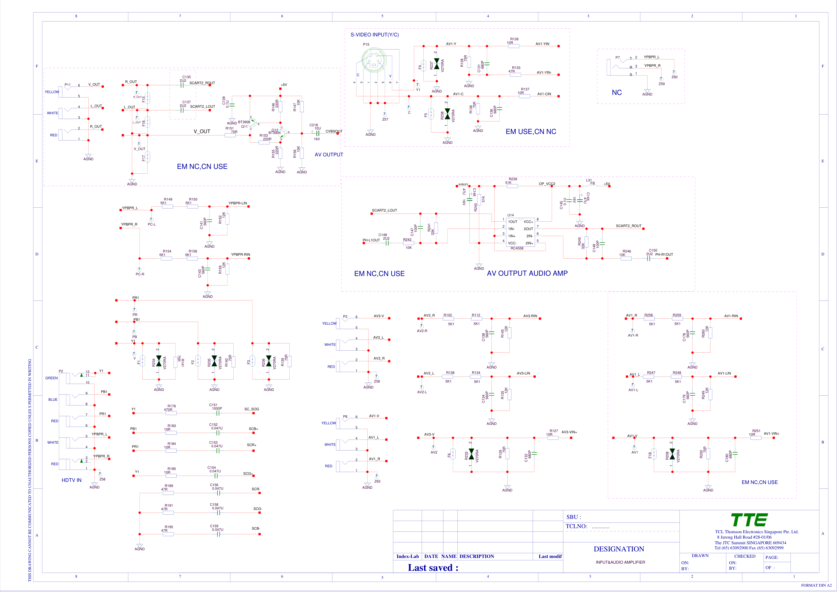 TCL L32F19液晶电视(MS19LR机芯)主板电路图-5 TCL L32F19液晶电视(MS19LR机芯)主板电路图-5