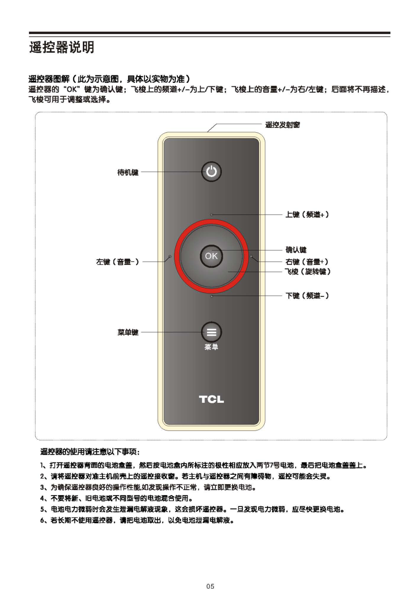 TCL王牌L37E9BE液晶彩电使用说明书-5 TCL王牌L37E9BE液晶彩电使用说明书-5