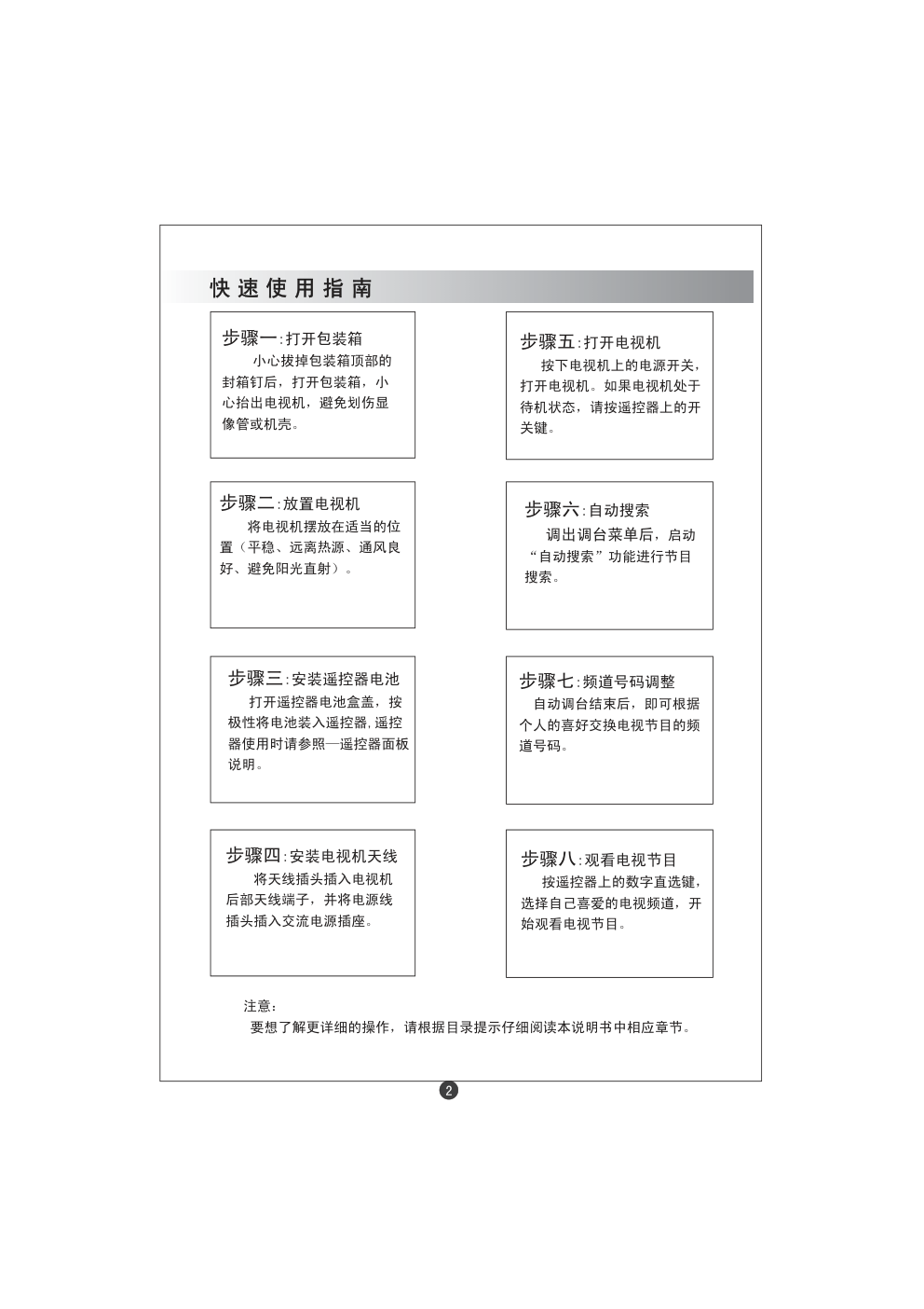 海尔D29FA5-A彩电使用说明书-3 海尔D29FA5-A彩电使用说明书-3