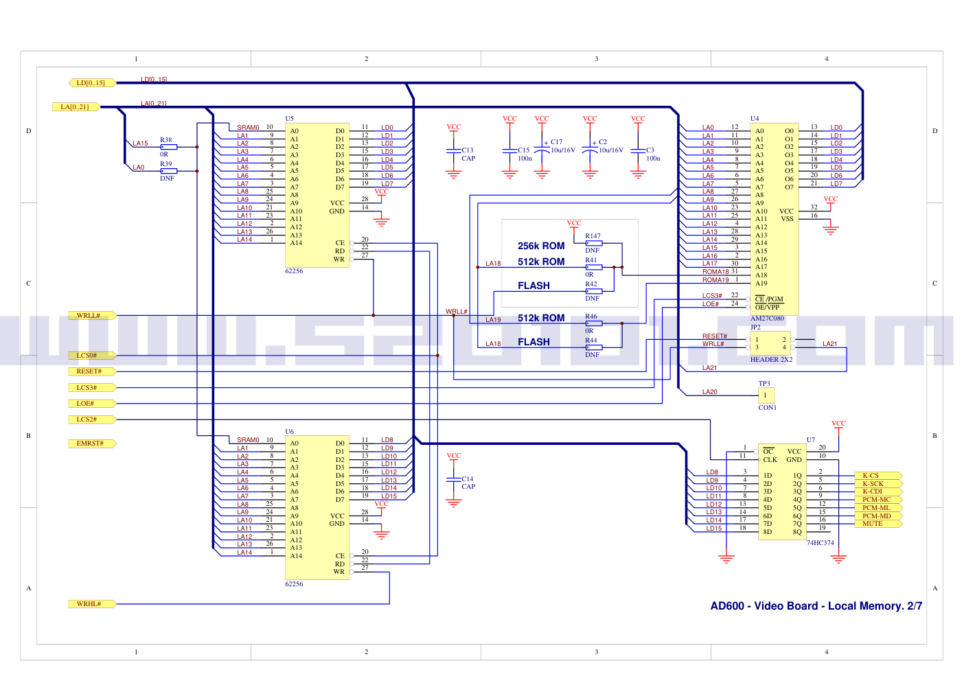 AD600 DVD (ES4318)原理图-2 AD600 DVD (ES4318)原理图-2