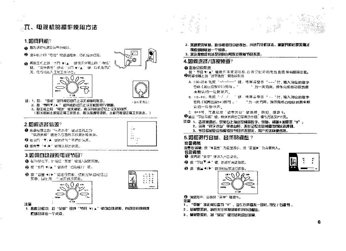 TCL王牌HID29A21彩电使用说明书-6 TCL王牌HID29A21彩电使用说明书-6