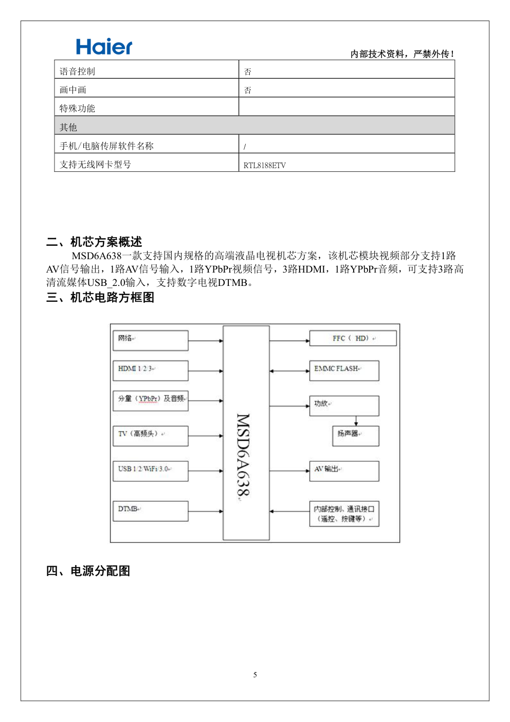 海尔LE32B510F液晶电视维修手册-5 海尔LE32B510F液晶电视维修手册-5