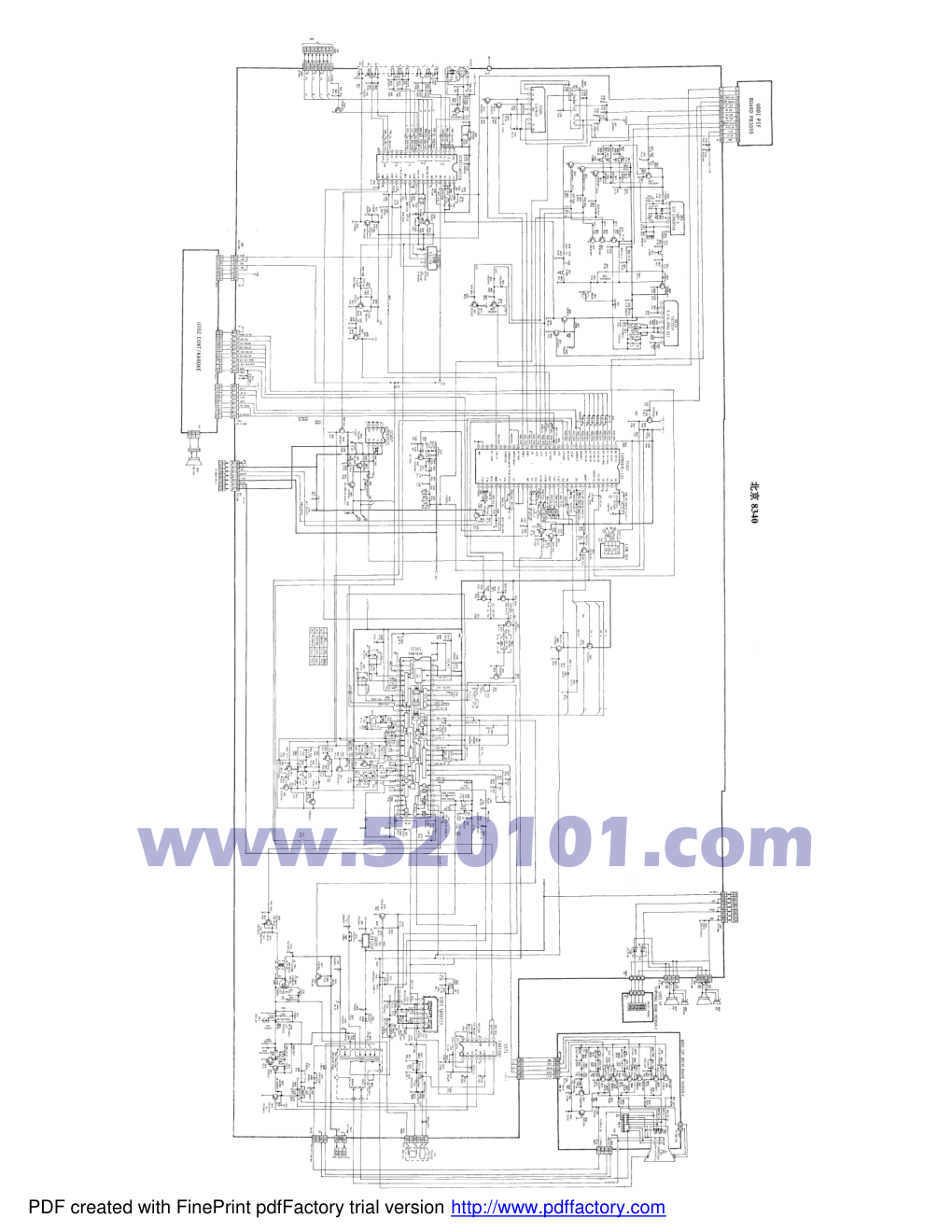 北京8340彩电图纸-3 北京8340彩电图纸-3