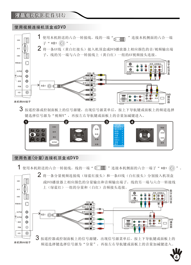 创维32E18RA液晶彩电使用说明书-4