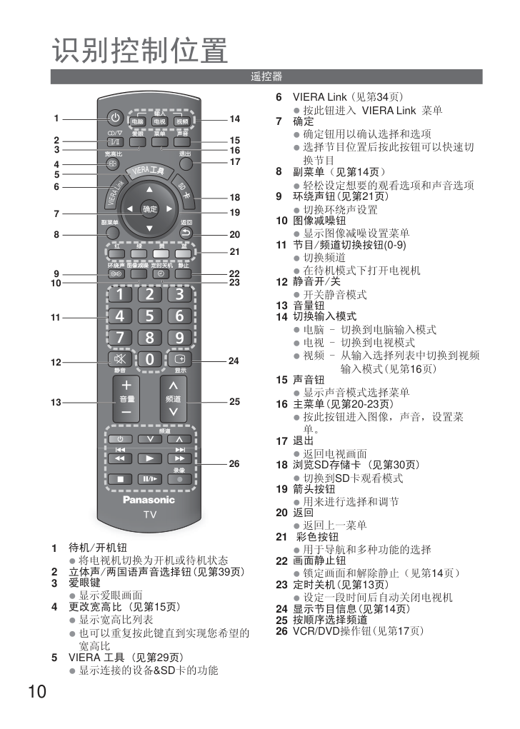 松下液晶电视TH-L32U20C型使用说明书-9 松下液晶电视TH-L32U20C型使用说明书-9