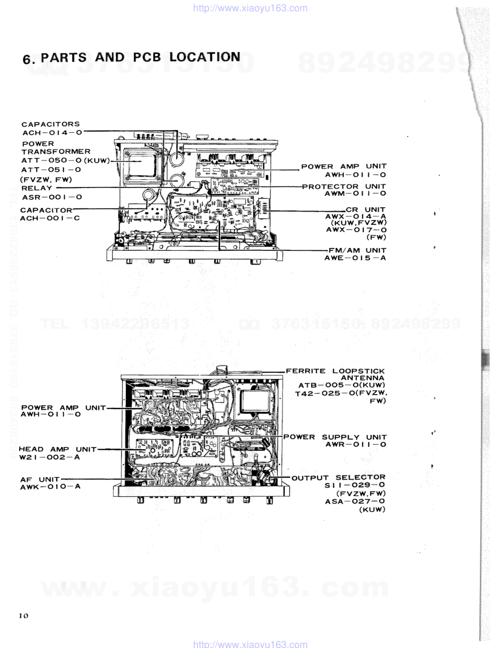先锋PIONEER SX-727FVZW电路图-8