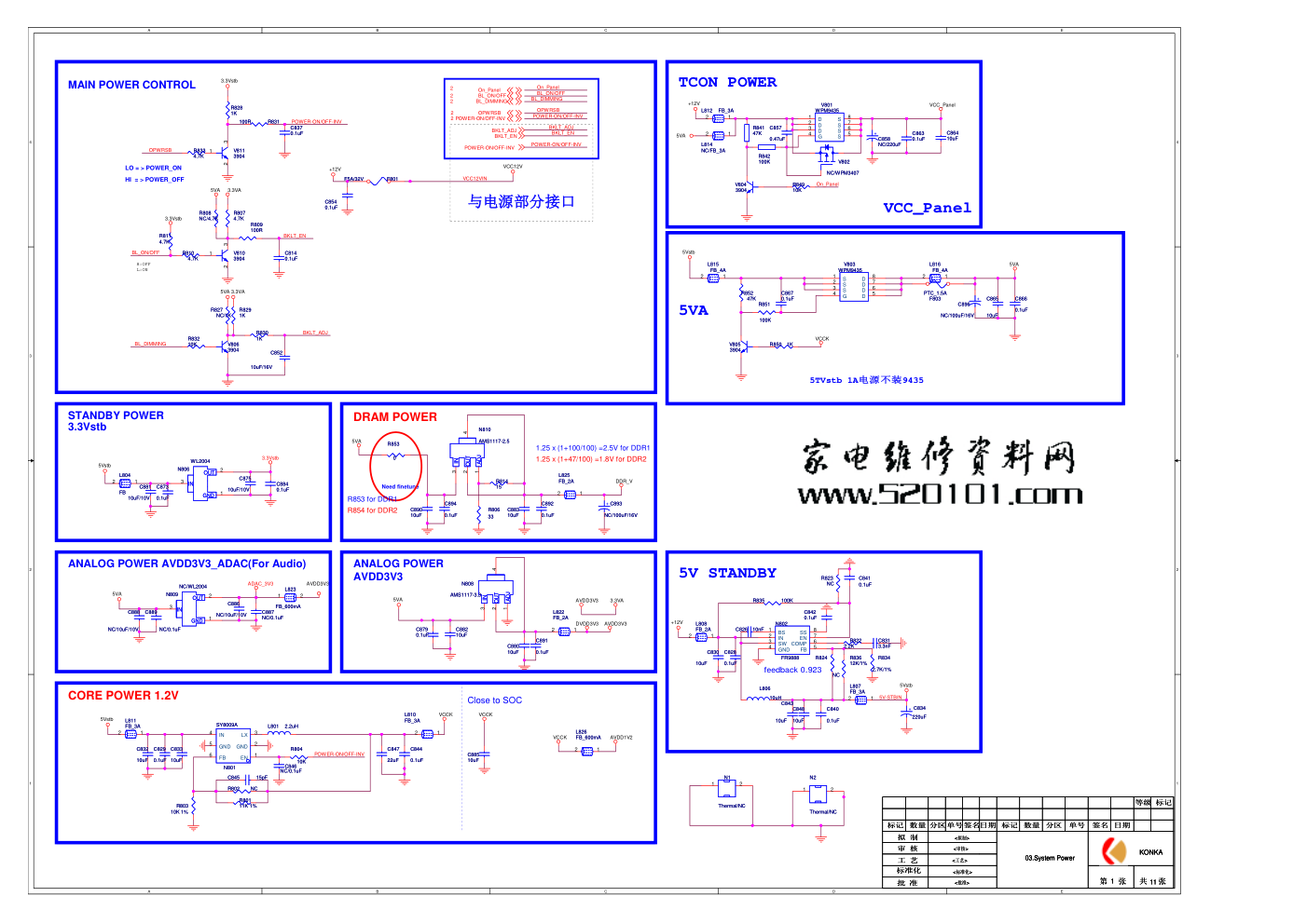 康佳液晶LED32F3300CE液晶电视35016968三合一主板原理图-1 康佳液晶LED32F3300CE液晶电视35016968三合一主板原理图-1