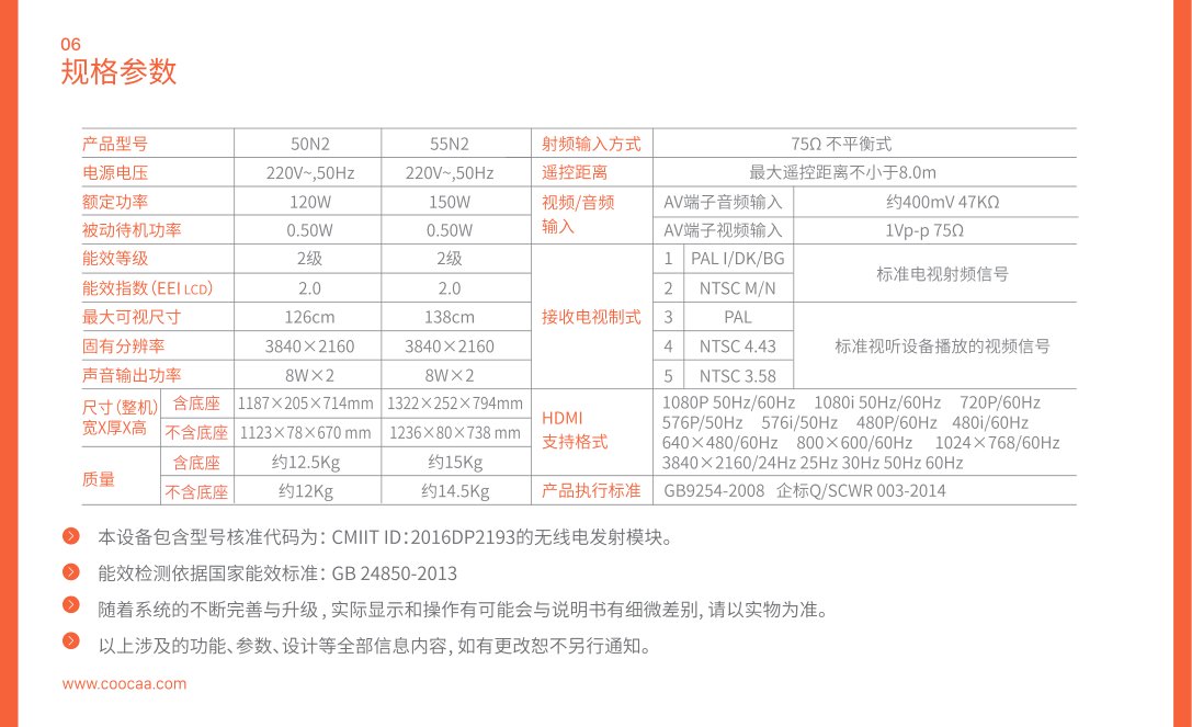 创维55N2液晶彩电使用指南-6 创维55N2液晶彩电使用指南-6