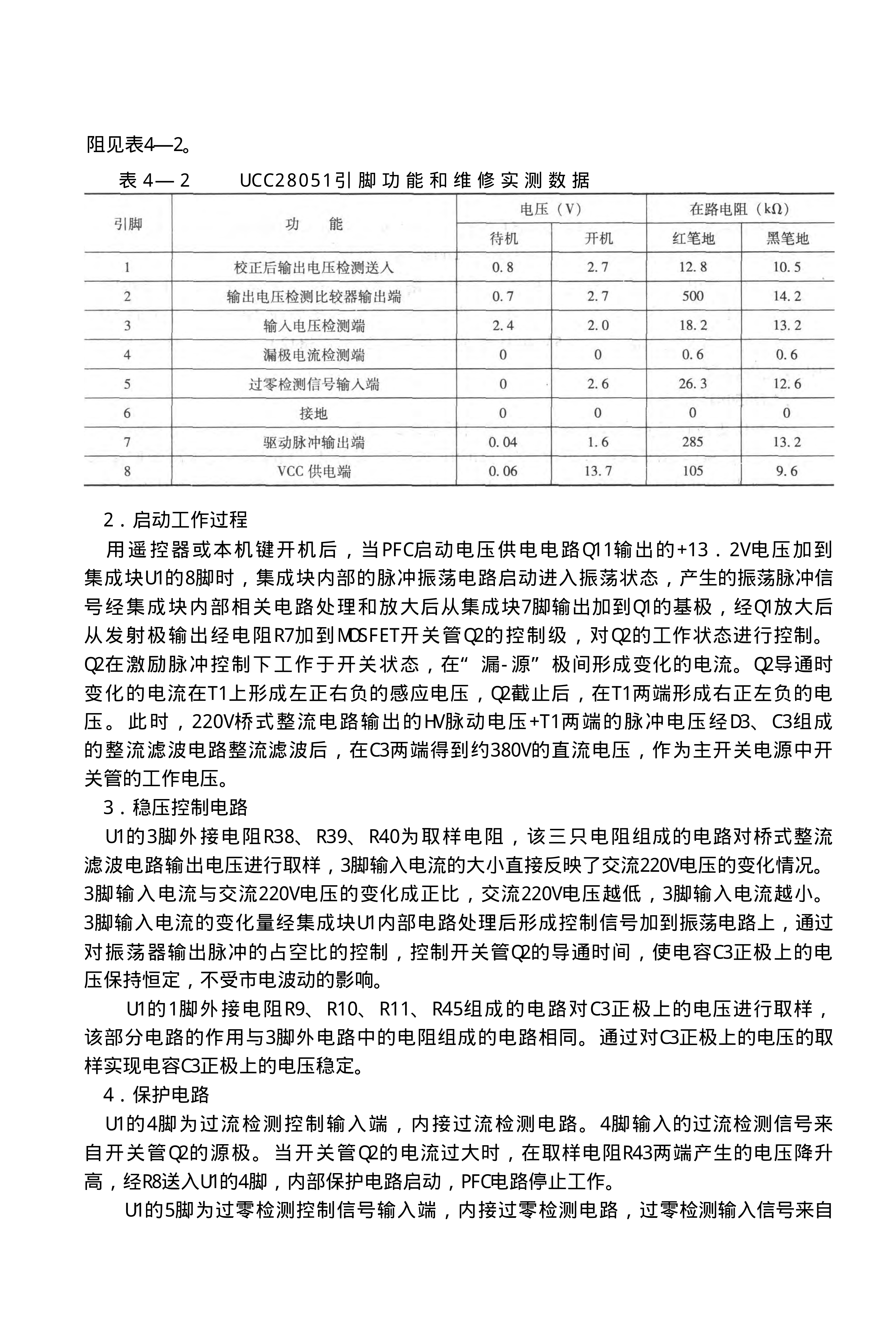 长虹FSP205-3E01电源板保护电路原理与维修培训-4