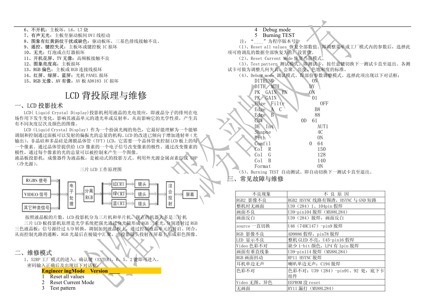 创维彩电3Y30机芯维修手册-8