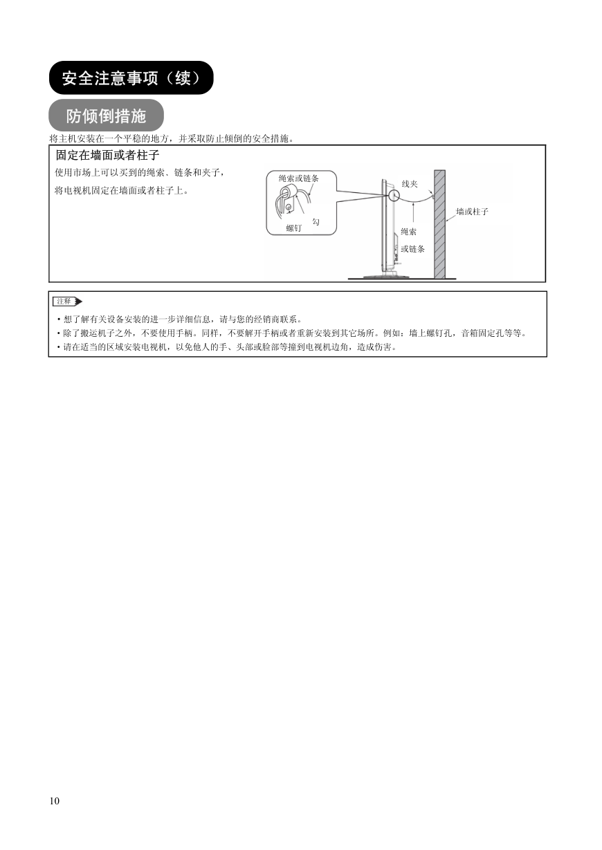 日立P50X102C彩电使用说明书-9 日立P50X102C彩电使用说明书-9