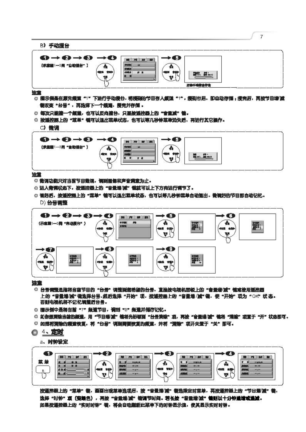 TCL王牌NT29181B彩电使用说明书-7