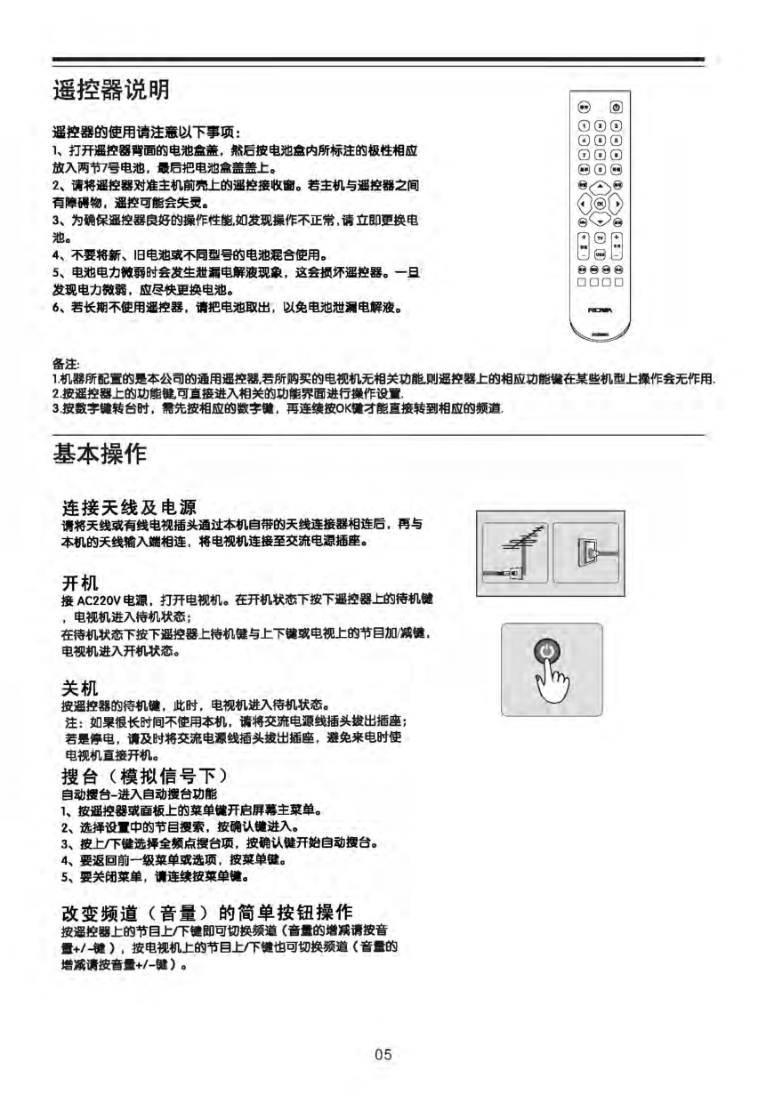 TCL王牌P50P300液晶彩电使用说明书-5