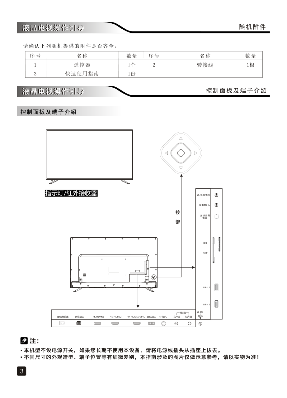 创维55E7100液晶彩电使用说明书-4 创维55E7100液晶彩电使用说明书-4