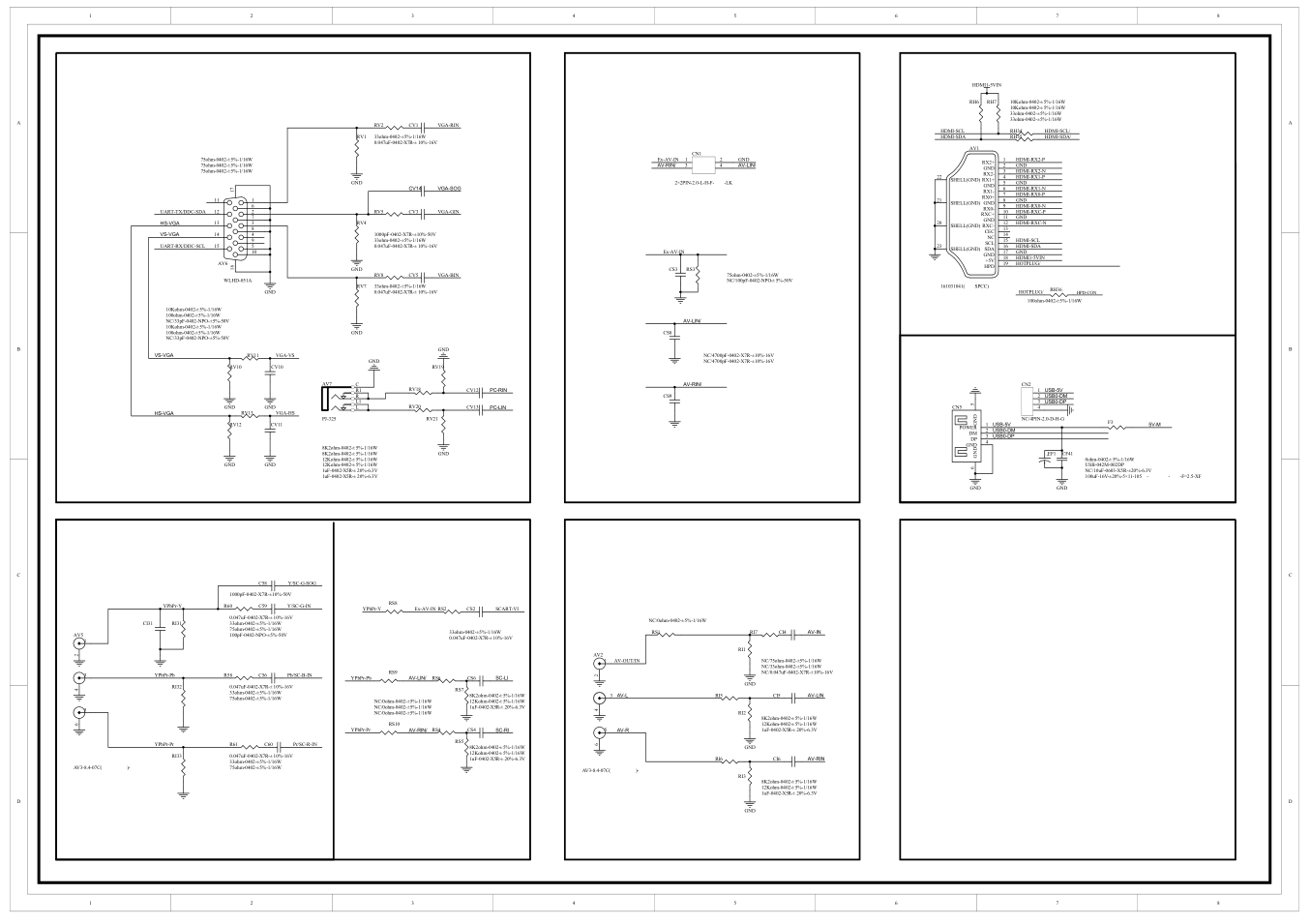 TCL乐华TP.VST59.PB818彩电电源板电路图-3 TCL乐华TP.VST59.PB818彩电电源板电路图-3