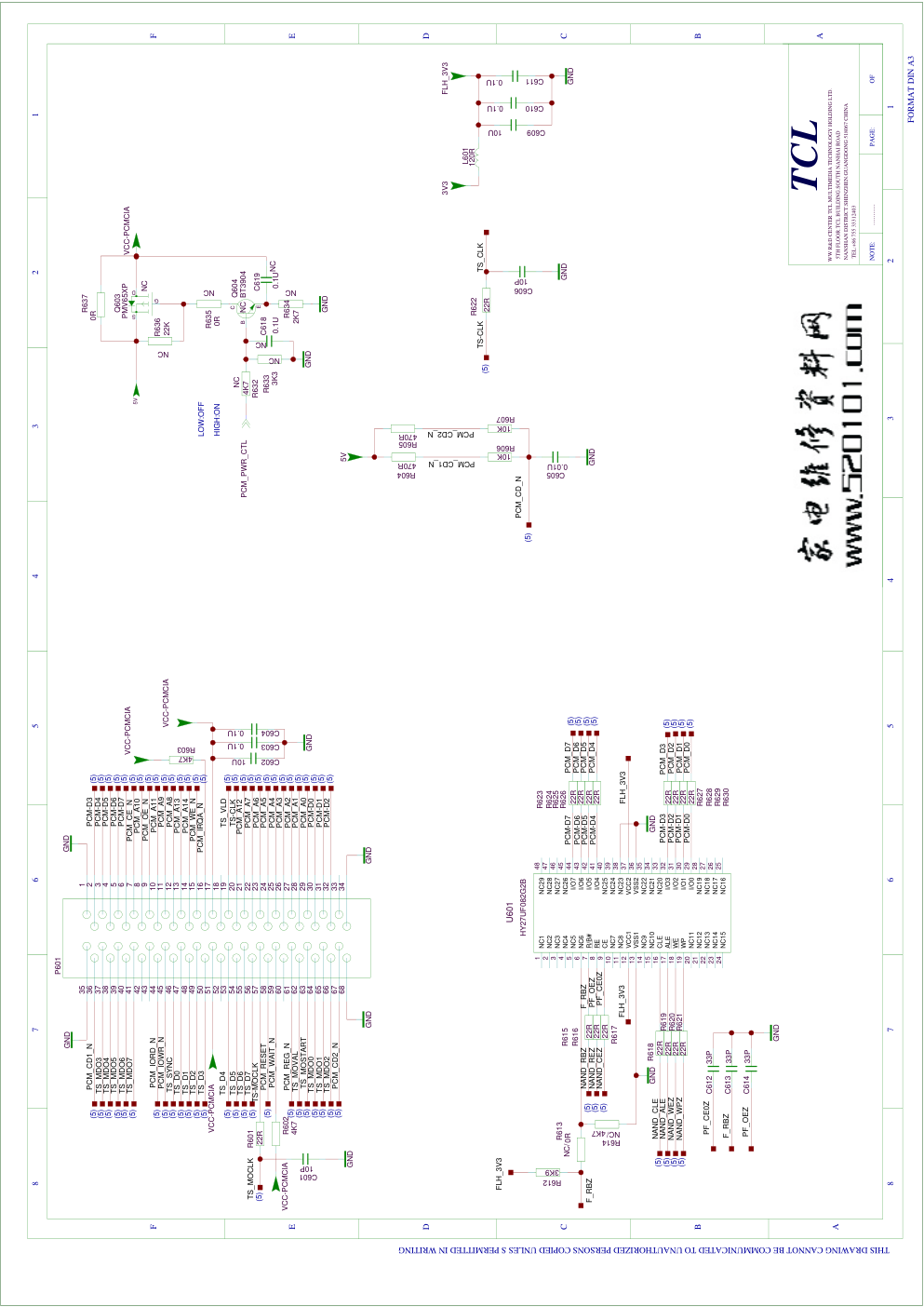TCL 01-MS99L0-MAA2XG主板电路原理图-6 TCL 01-MS99L0-MAA2XG主板电路原理图-6