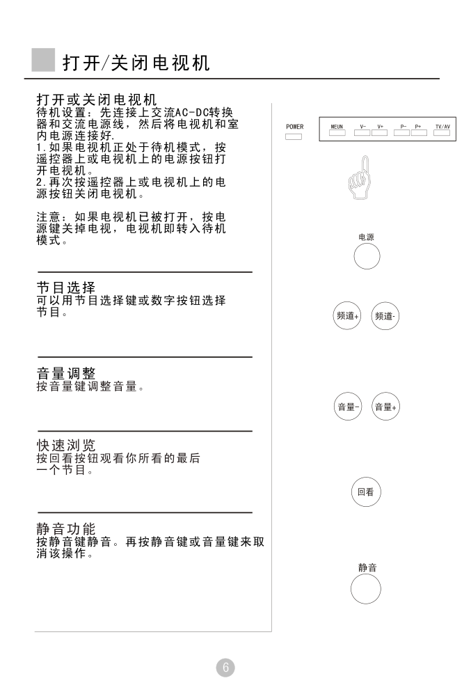 海尔L17LV6-A1液晶彩电使用说明书-7 海尔L17LV6-A1液晶彩电使用说明书-7
