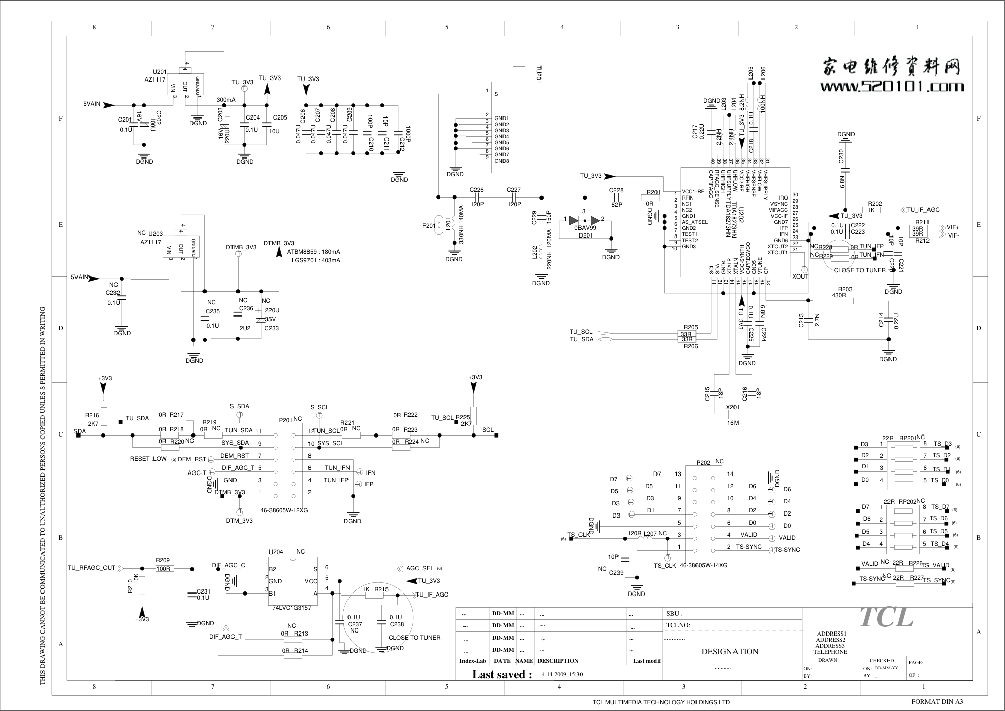 TCL 01-MS28L2-MAA2XG主板电路原理图-1 TCL 01-MS28L2-MAA2XG主板电路原理图-1