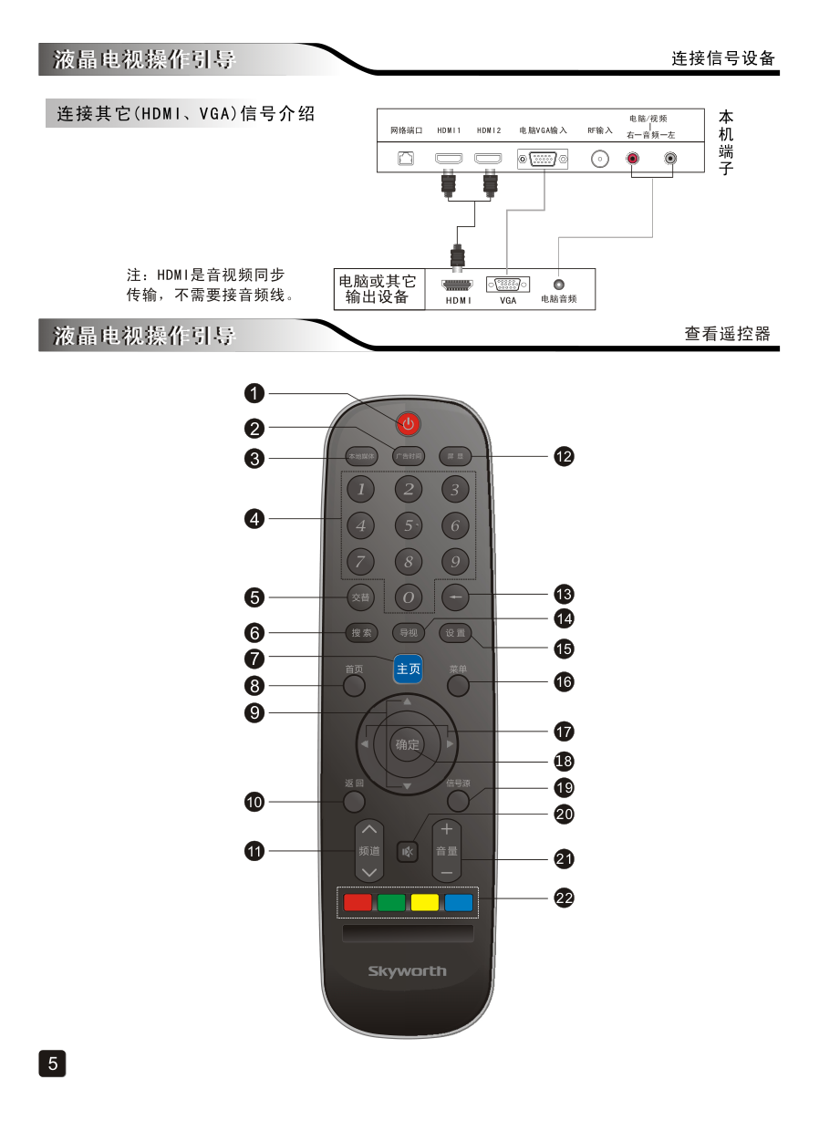 创维49E660C液晶彩电使用说明书-6 创维49E660C液晶彩电使用说明书-6
