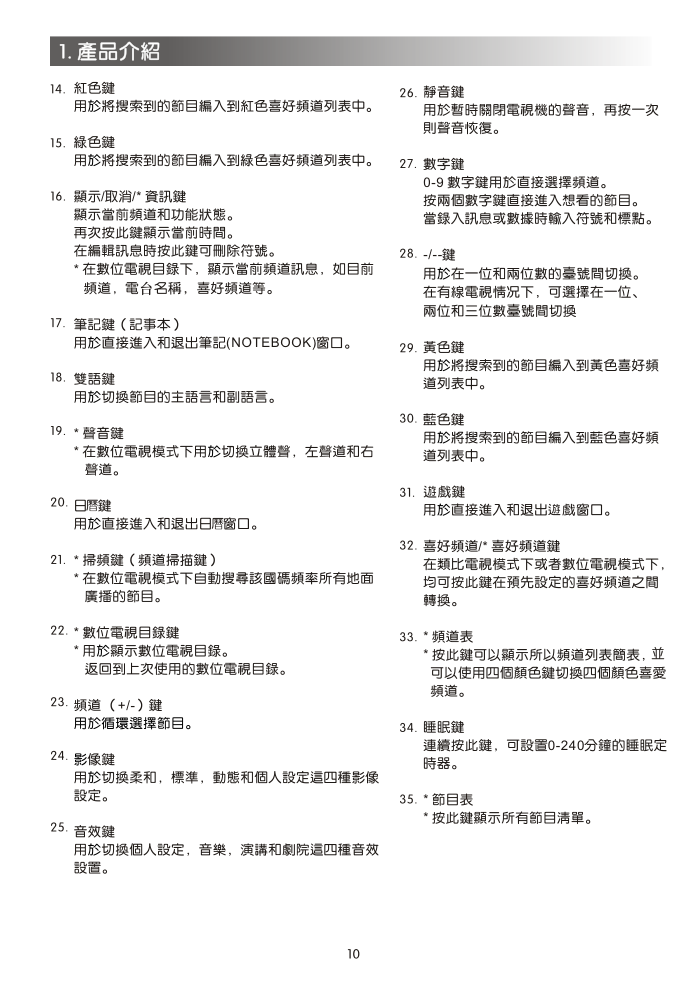 声宝SC-29FAS型电视机说明书-9