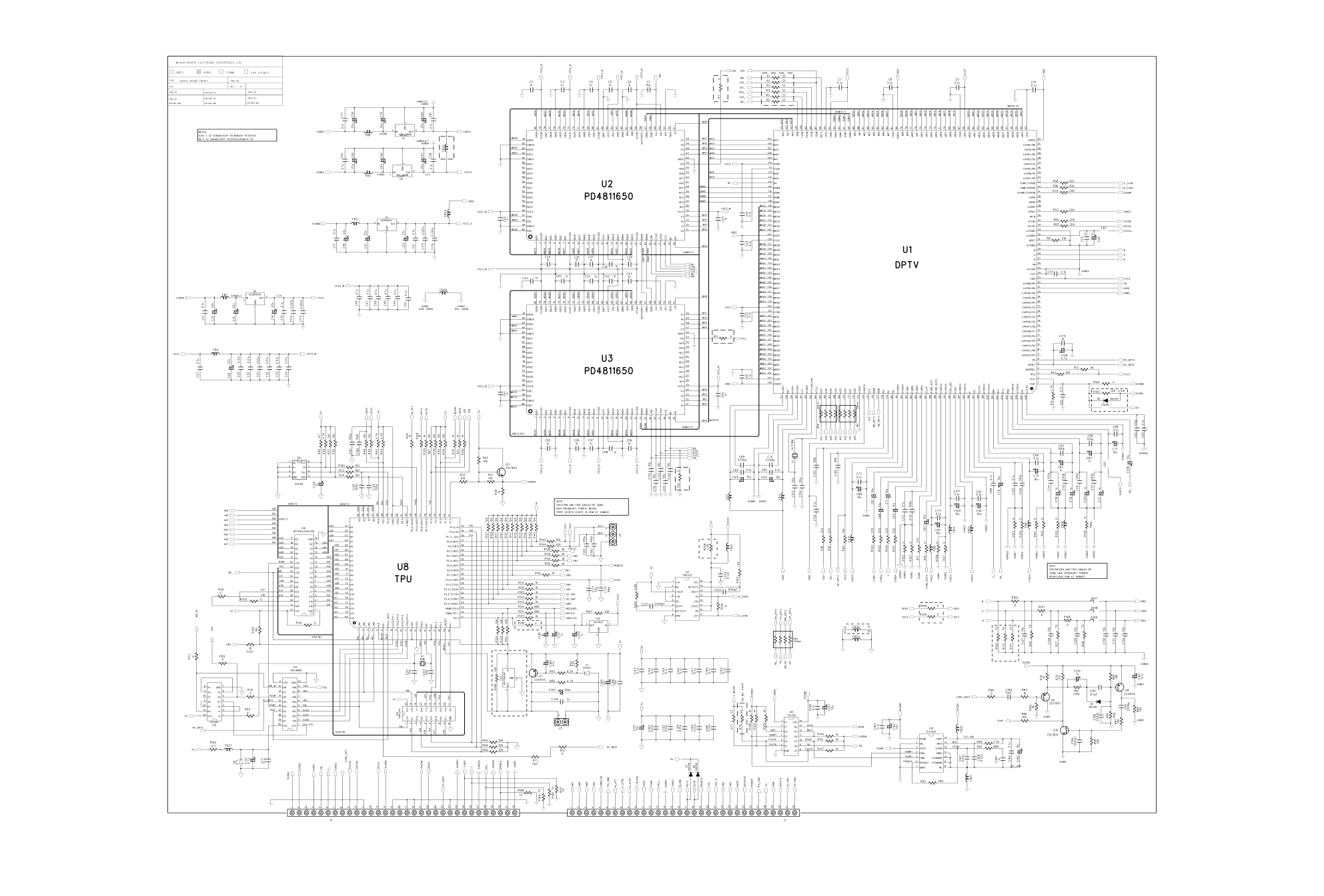 创维34T66HD彩电（5M20机芯）电路原理图-0