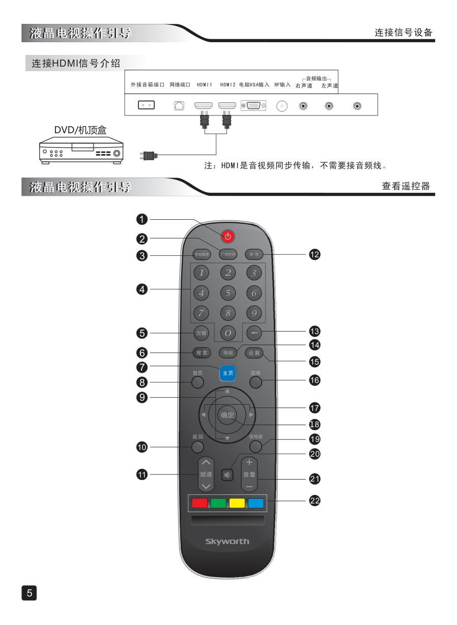 创维55E362W液晶彩电使用说明书-6 创维55E362W液晶彩电使用说明书-6