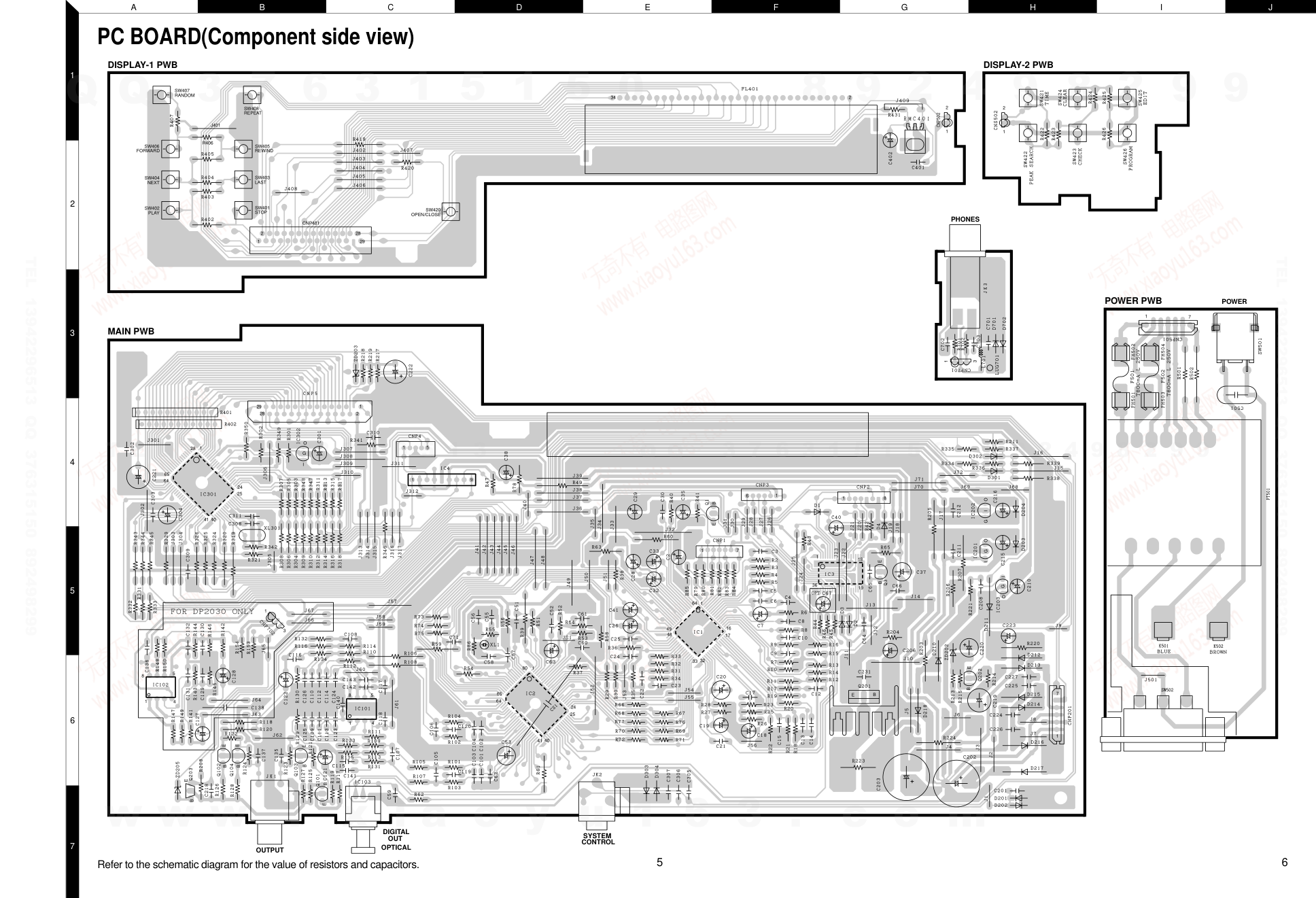 建伍KENWOOD DPF-2030 CD播放机维修手册-4 建伍KENWOOD DPF-2030 CD播放机维修手册-4
