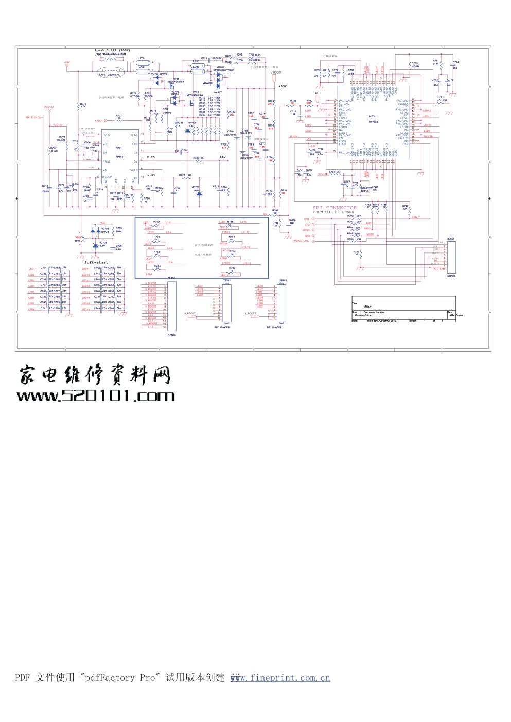 康佳LED40R5100DE液晶电视35016996板（MSD6I981BTA机芯）电路原理图-2