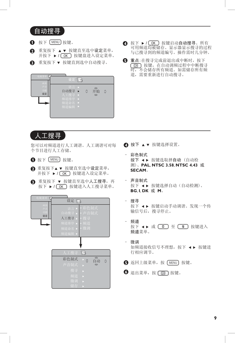 PHILIPS FLATTV电视机说明书-9 PHILIPS FLATTV电视机说明书-9
