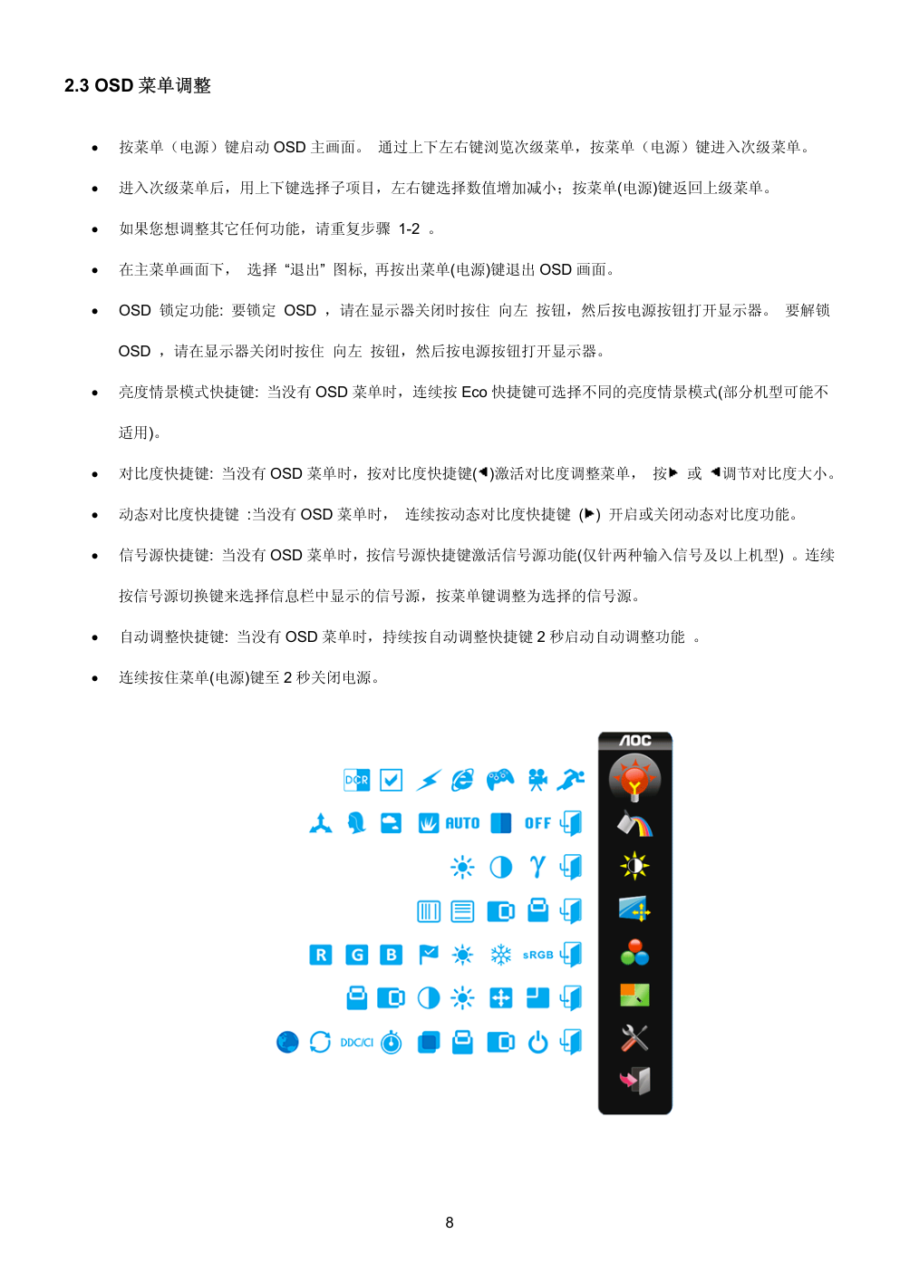 AOC 2436Vwg液晶显示器维修手册-7