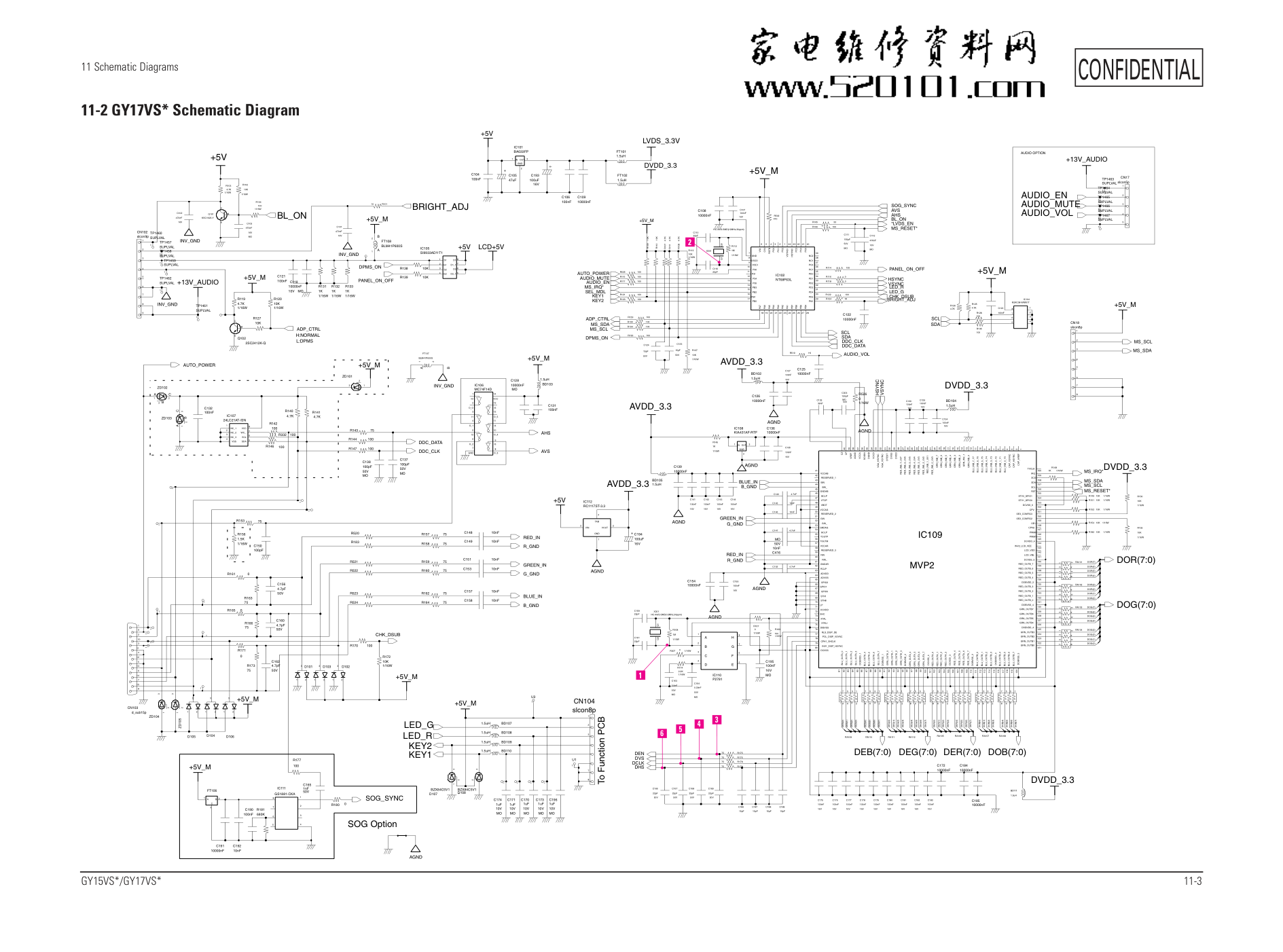 三星GY15VS显示器原理图-2
