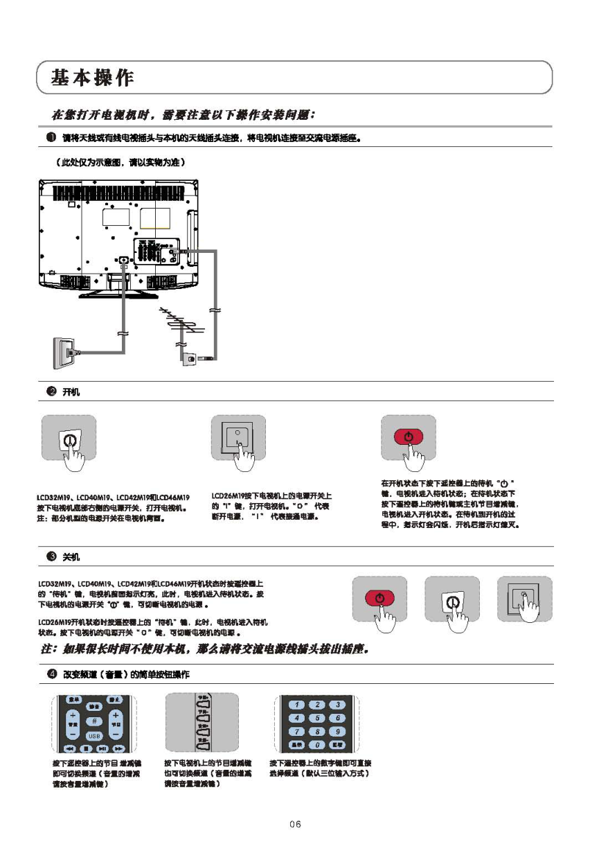 乐华LCD46M19液晶彩电使用说明书-6