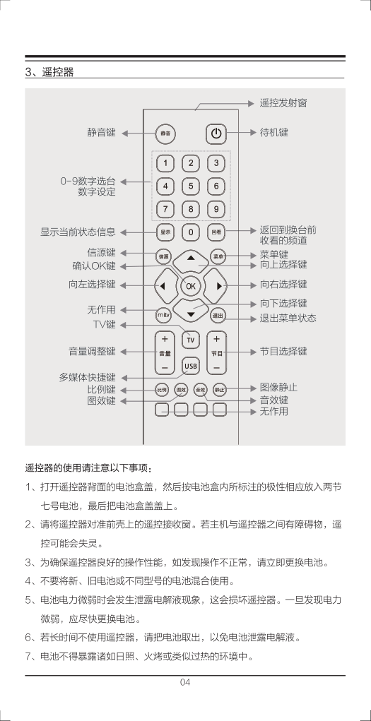 TCL王牌L24C1000B液晶彩电使用说明书-7 TCL王牌L24C1000B液晶彩电使用说明书-7