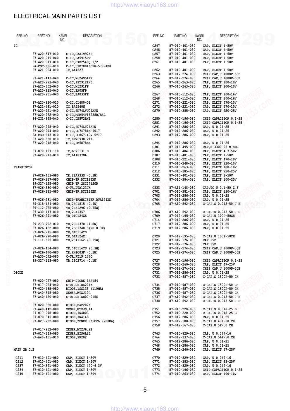 爱华AIWA LCX-K117HEJ CD家庭组合音响电路图-4