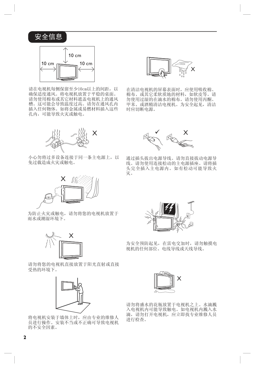 PHILIPS 42PF7320G电视说明书-2