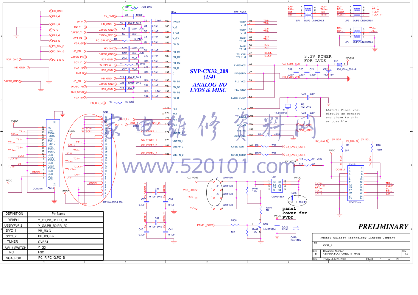 海尔L42V6-A8K彩电图纸-1
